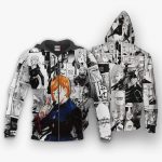 Jujutsu Kaisen Kugisaki Nobara Hoodie Anime Mix Manga Jacket Shirt GO2812