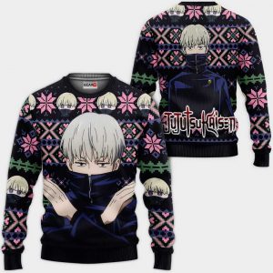 Toge Inumaki Ugly Christmas Sweater Custom Anime Jujutsu Kaisen Xmas Gifts GO2812