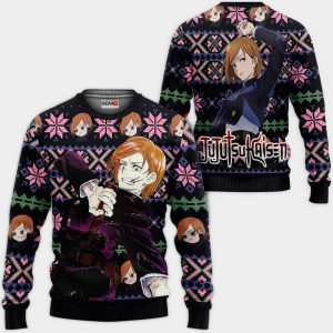 Nobara Kugisaki Ugly Christmas Sweater Custom Anime Jujutsu Kaisen Xmas Gifts GO2812