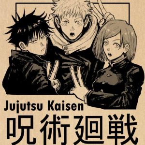 Poster Jujutsu Kaisen Wanted JMS2812